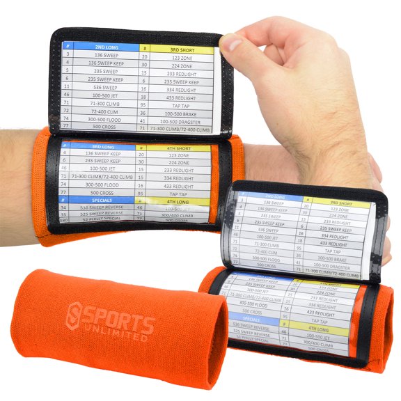 Sports Unlimited Adult Football Triple Wrist Coach