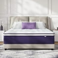 thumbnail image 1 of Full 10 Inch Hybrid Mattress in a Box with Handles, Lavender Gel Memory Foam Bed Pad and Pocket Springs for Motion Isolation & Edge Support 365 Night Trial Fiberglass-Free CertiPUR-US Certified, 1 of 7