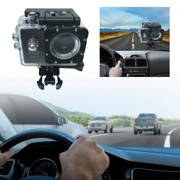 Full 1080P Camera for Cars and Motorcycles with Wide Angle Lens and Loop Recording