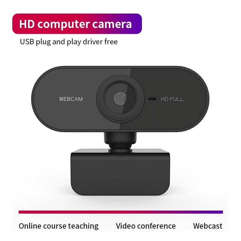 Full 1080P Webcam Auto Focus Computer Camera Face Cam with Microphone for PC Laptops and Desktop