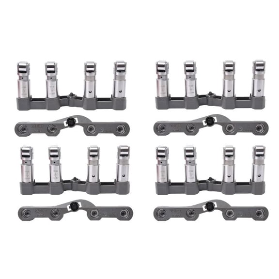 Full 16 Count Valve Lifter Set (8 Front, 8 Rear) | Compatible with Dodge/Chrysler/Jeep/Ram 5.7L/6.4L V8 16V Engines with MDS | Includes Composite Retainers