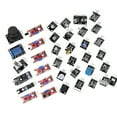 thumbnail image 1 of Full 37 Piece Sensors Set for Projects Including Obstacle Avoidance And Buzzer and Temperature Module Board, 1 of 8