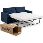 Full, 4.5 Inch Sleeper Sofa Bed Mattress - 52x72, Aquasoft Memory Foam, Medium Firm, Breathable Diamond Soft Cover Fabric, Certified Only Safe Foams, Bed in a Box Mattress Made in USA Full