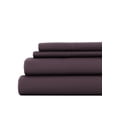 thumbnail image 1 of Full, 4 Piece Embossed Hotel Style Bed Sheets in Purple by Comfort Canopy, 1 of 12