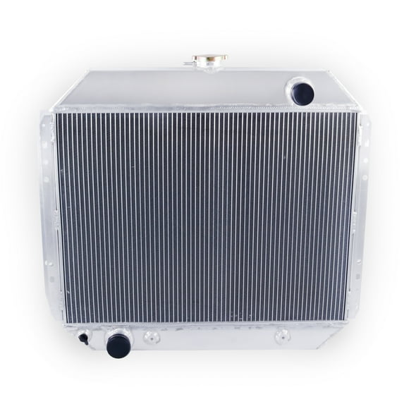 Full Aluminum Radiator for 1966-1979 67 68 69 70 71 72 73 74 75 76 77 78 Ford F100 F150 F250 F350 V8 Radiator