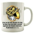 thumbnail image 1 of Full Armor of God 11 oz Coffee Mug - Religious Scripture White Ceramic Gift, 1 of 4