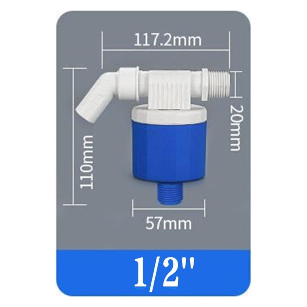 Full Automatic Float Valve 1/2'' 3/4'' 1'' Water Level Control Water Connector Upper Water Inlet