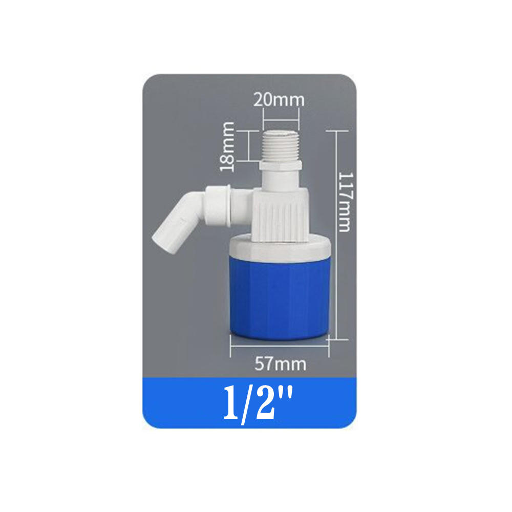 Full Automatic Float Valve 1/2'' 3/4'' 1'' Water Level Control Water Connector Upper Water Inlet