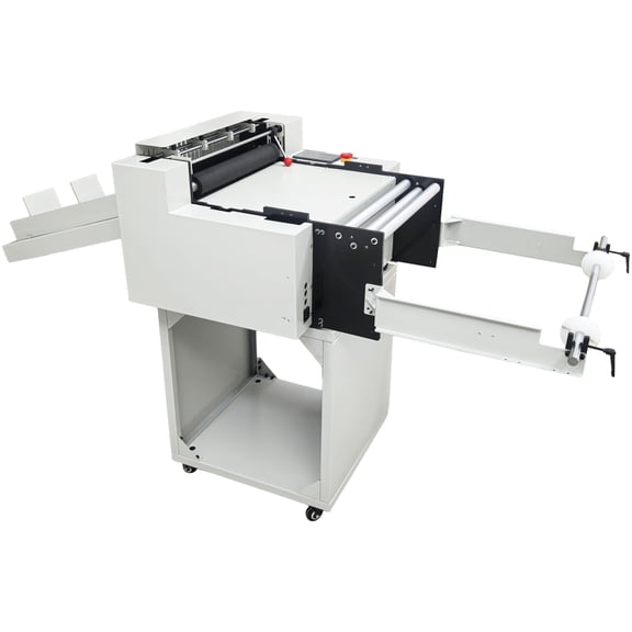 Full Automatic Microcomputer Film Cutting Machine Roll to Sheet PVC Film Cutter 16.5 Inch
