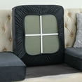 thumbnail image 1 of Full-Bag Polyester Sofa Cover for Cats Scratch Protection, Summer Breathable Couch Slipcover with Arm and Back Wrap, Machine Washable Anti-Slip Cover for Living Room Sofa Refresh, 1 of 8
