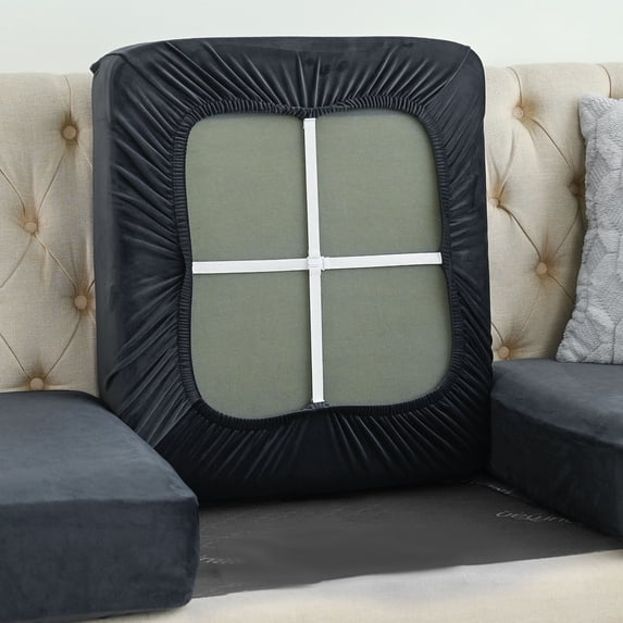 Full-Bag Sofa Cover | Polyester Fabric | Anti-Scratch Protection for Pets | Summer Breathable Cushion Cover | 1-Piece Sofa Slipcover