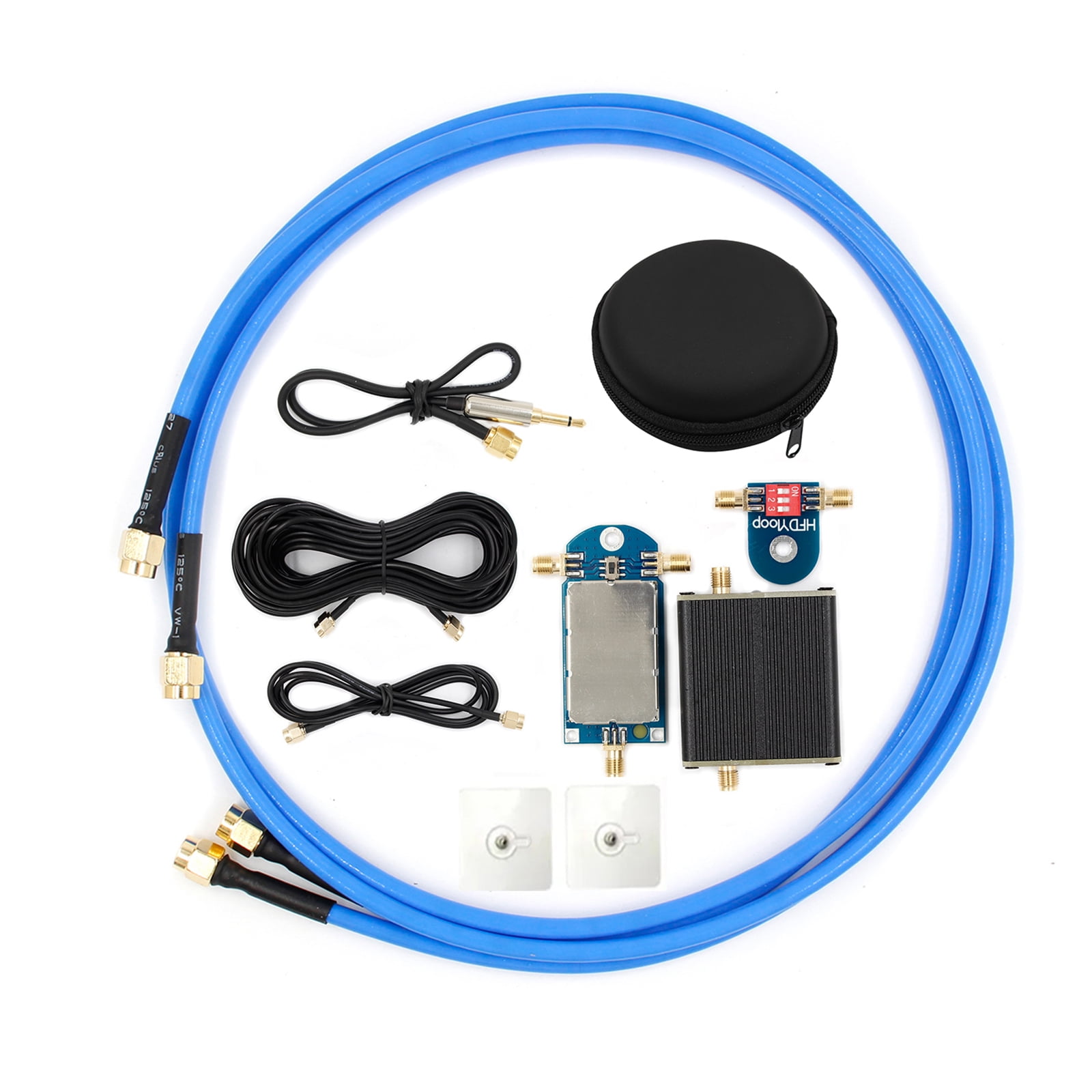 Full-Band Small Loop Antenna 50K-500Mhz for HF AM FM - Walmart.com