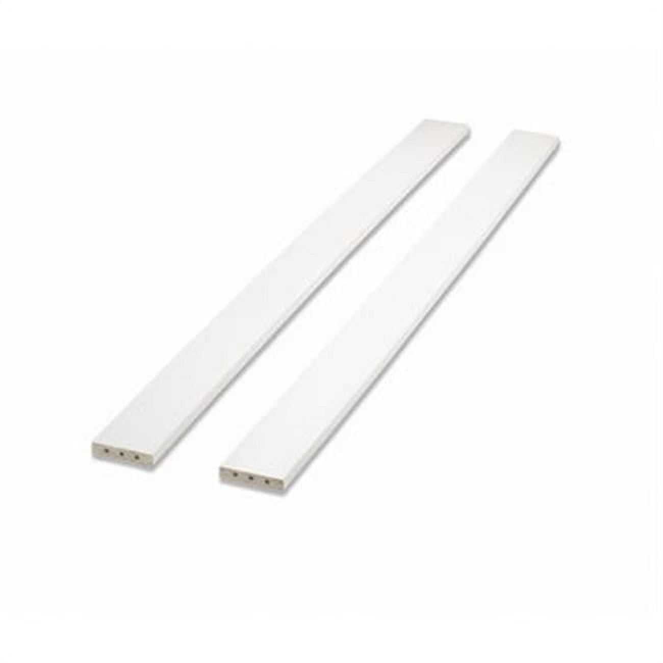 Full Bed Conversion Rails White