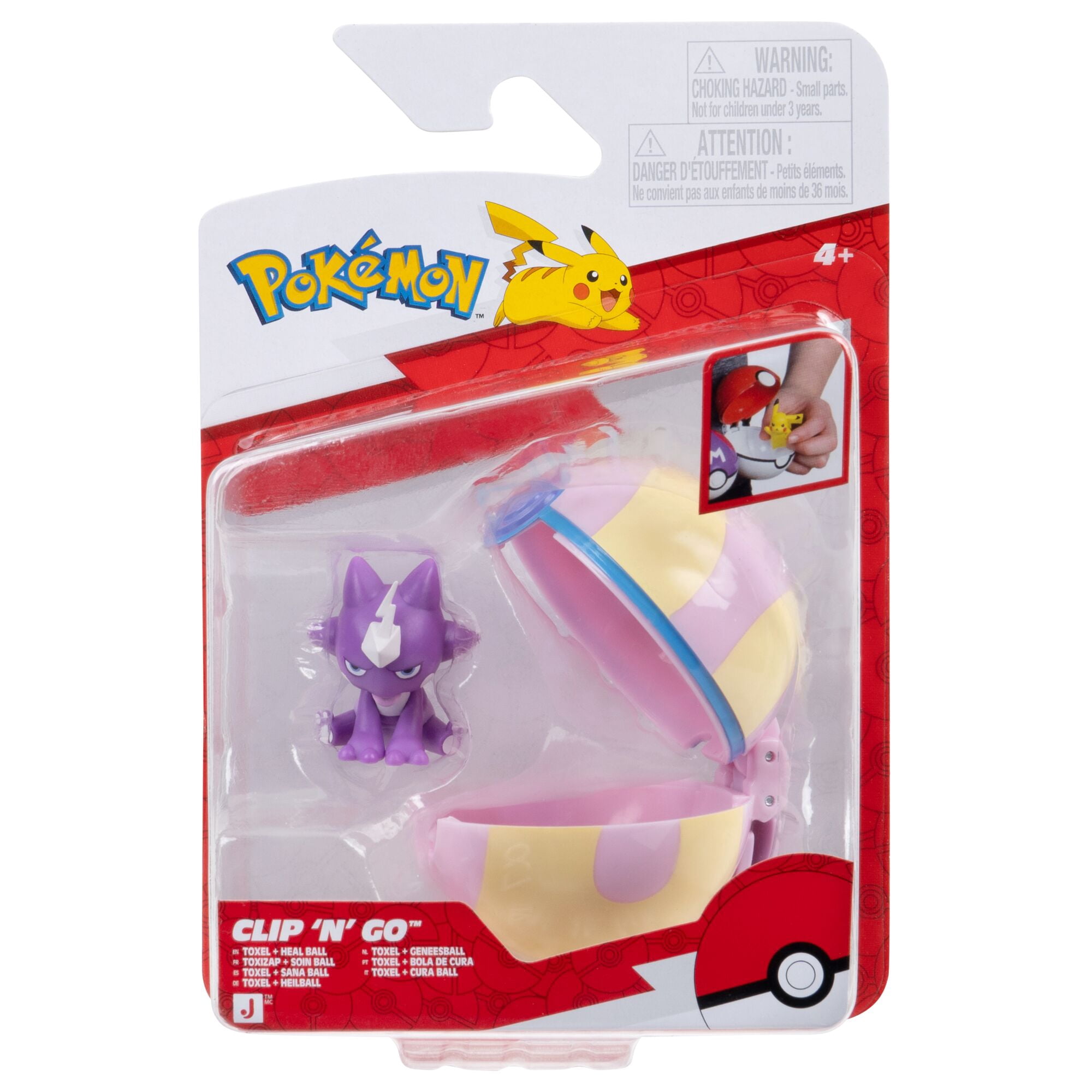 PKW - Clip 'N' Go (Toxel with Heal Ball ) W25