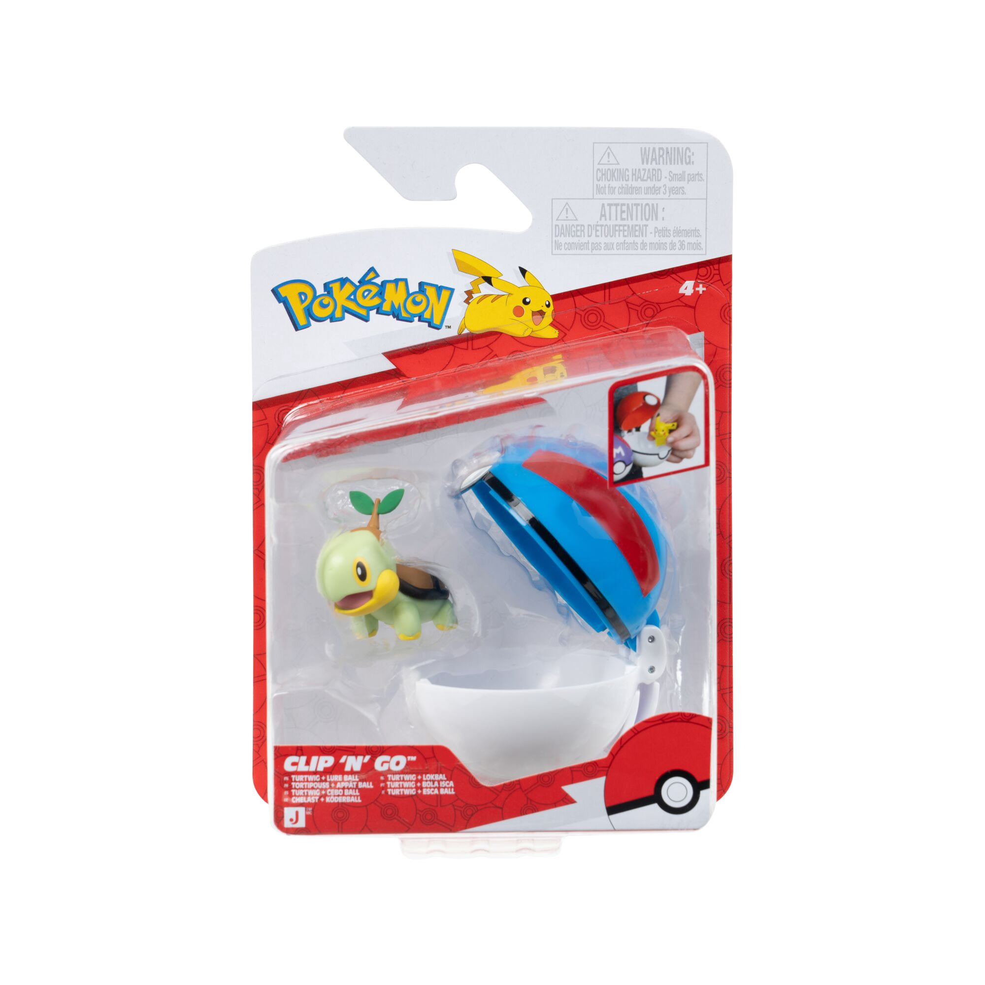 PKW - Clip 'N' Go (Turtwig with Great Ball) W25