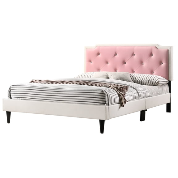 Full Bed In Bright White, Adding A Lively Atmosphere To Bedroom Charming White Bed, Blending Function And Style