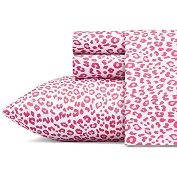 - Full Bed Sheets, Soft & Lightweight Bedding, Fade & Wrinkle Resistant (Leopard, Full)