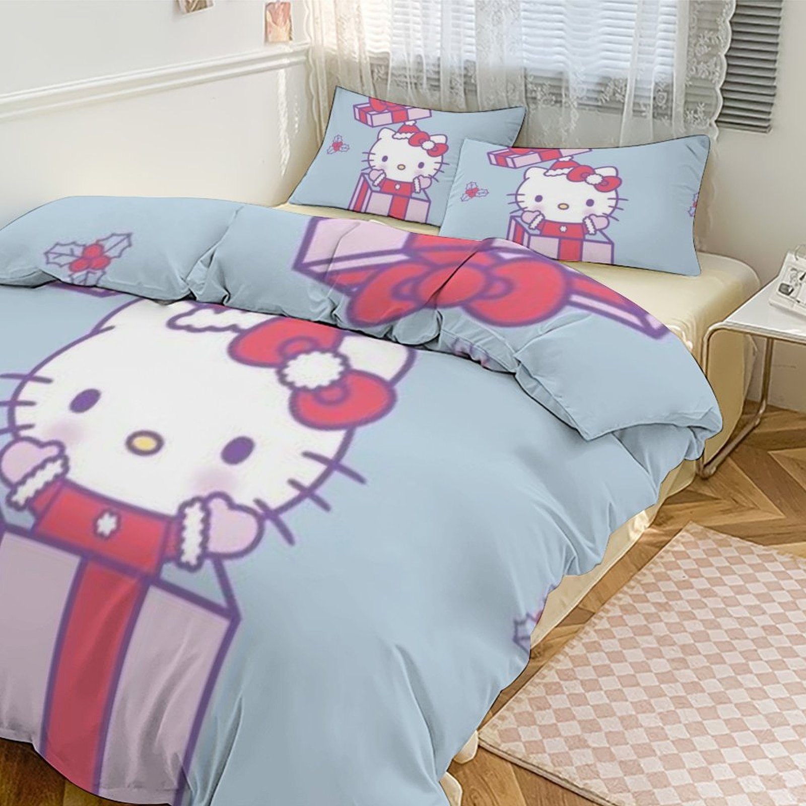 Hello Kitty Full Bed Set