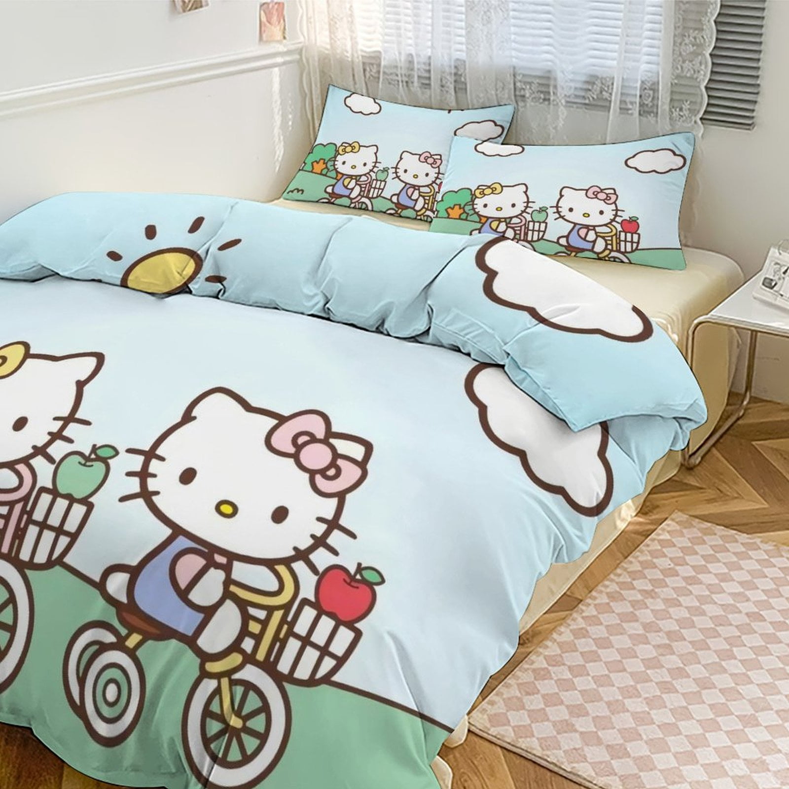 Hello Kitty Full Bed Set