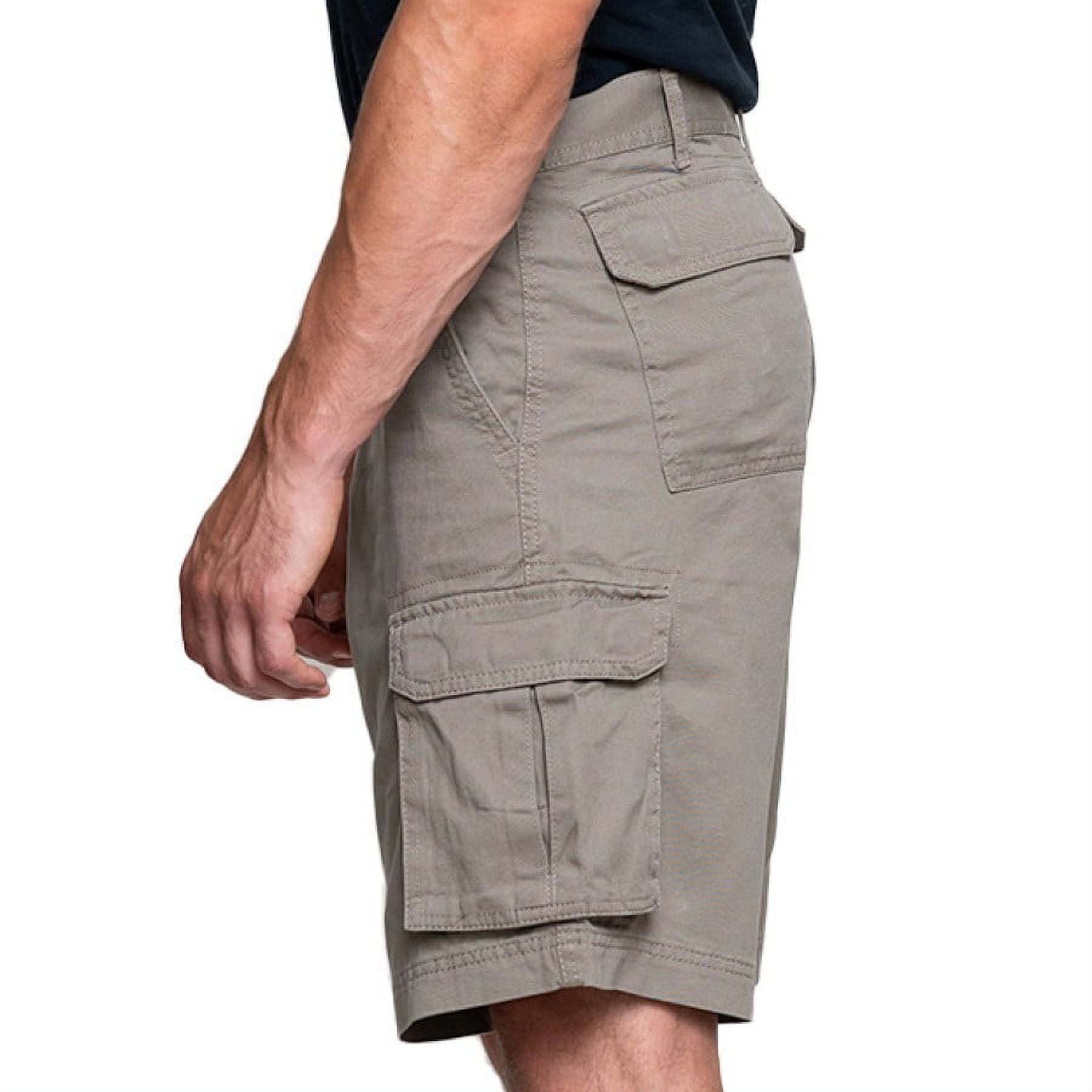 Full Blue Big Men's Expandable Waist Cargo Shorts - Walmart.com