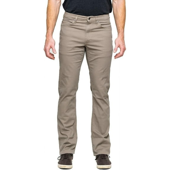 FULL BLUE 5 Pocket Twill Pants, Regular Fit, Performance Stretch, Sable, 46x34