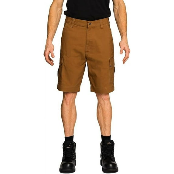 Full Blue Men's Rugged Stretch Duck Canvas Cargo Work Short