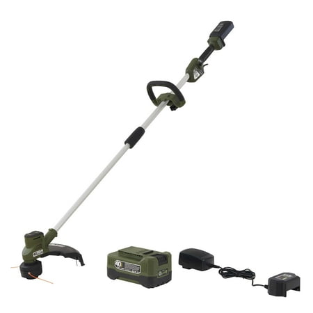 Full Boar 40V Lithium-Ion Cordless 16 in. Brushless String Trimmer W/2.0 Ah Battery(Battery Included Charger Included)