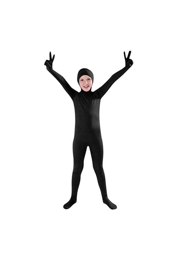 Full Body Catsuit Stage Seamless Stretchy Bodysuit For Performance Cover Face Design Size -
