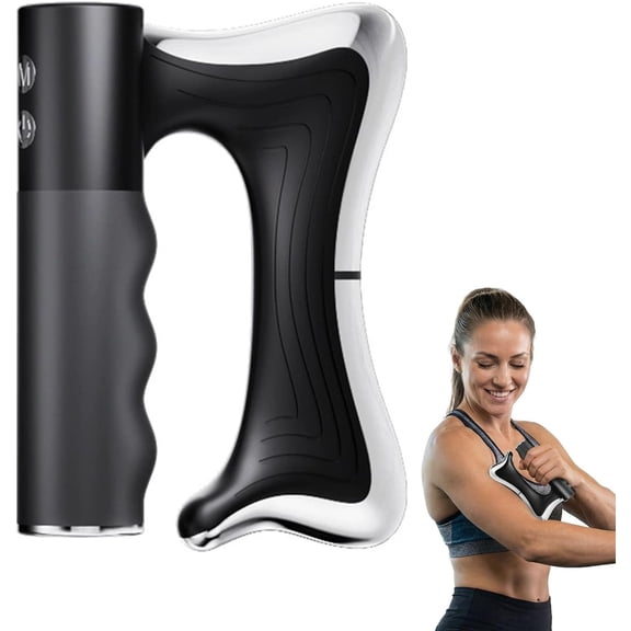 Full Body Contour Device with Heat & EMS, Fascia Scraper, Cellulite Massager for Muscle Relief & Skin Firming