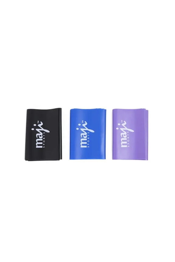 Full Body Exercise & Stretch Bands - Variable Resistance 4 Pack
