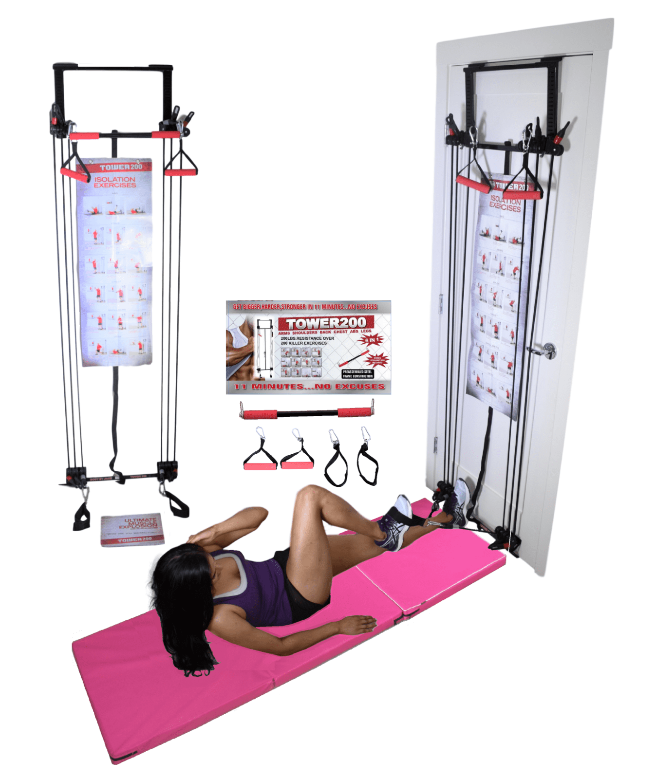 Body By Jake Tower 200 Exercise Chart Pdf Home Gym Full Body