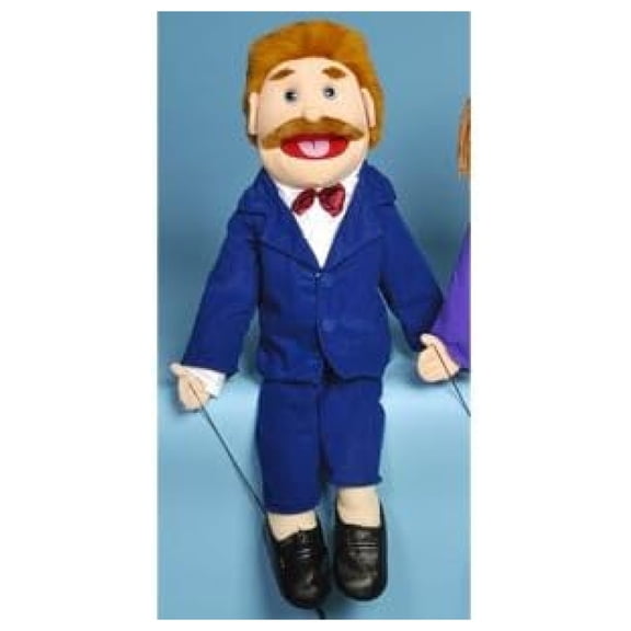 Full Body Hand Puppet XYT Dad-In-Blue-Suit For Kids Entertainment Storytelling Theater