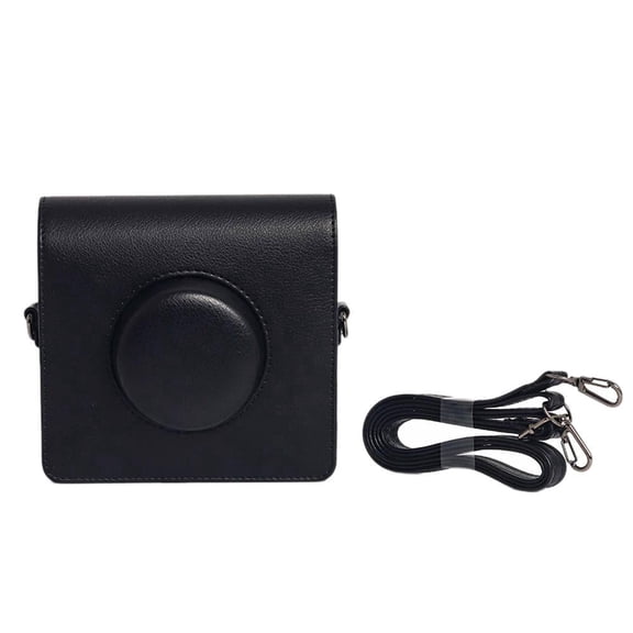 Full Body Leather Camera Case Bag with Strap For FUJIFILM instax WIDE Evo
