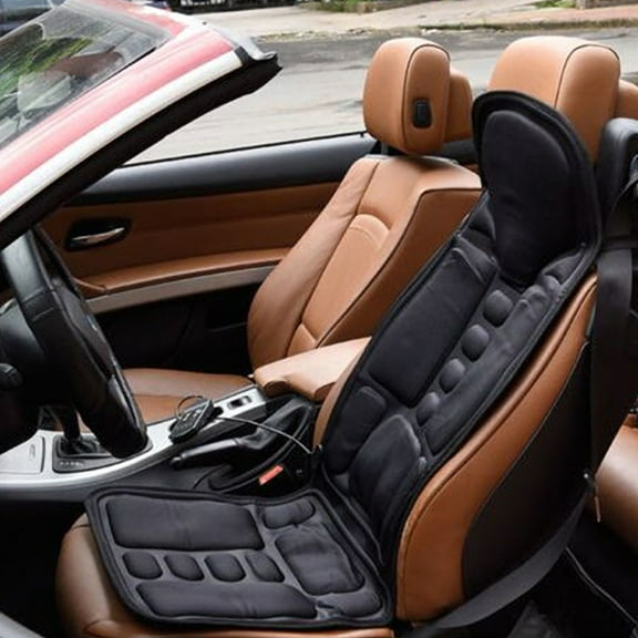 Full Body Massage Chair Vibration and Rolling Massage with Soothing Heat Back Neck Thigh Multi-Zone Massage 8 Mode 3 Intensity Car Massage Chair Cushion