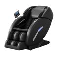 thumbnail image 1 of Full Body Massage Chair, Full Body Zero Gravity with 3D Massage Mechanism, 6 Auto Massage Mode, Waist and Calf Heater, Foot Roller, Bluetooth Speaker (Black), 1 of 24