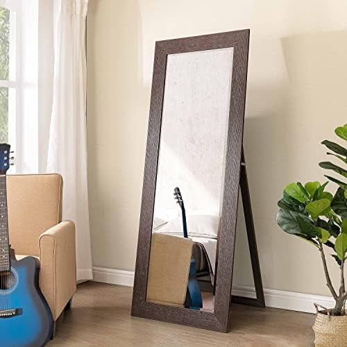 Full Body Mirror With Stand Wooden Framed Floor Length Mirror Stand Up Mirror Full Length Mirror