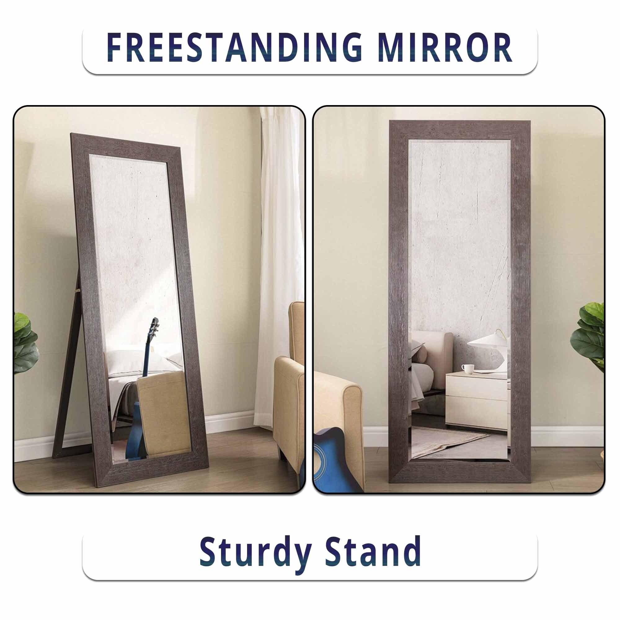 Malana Wooden Mirror - Walmart.com