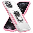 thumbnail image 1 of Full Body Protective Phone Case for iPhone 13 Pro Max 6.7", Heavy Duty Shockproof Cover iPhone 13 Pro Max [Dual Layer][Hard PC Back], Built in Finger Ring Stable 360°Rotatable Magnetic Ring Kickstand, 1 of 7