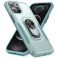 thumbnail image 1 of Full Body Protective Phone Case for iPhone 13 Pro Max 6.7", Heavy Duty Shockproof Cover iPhone 13 Pro Max [Dual Layer][Hard PC Back], Built in Finger Ring Stable 360°Rotatable Magnetic Ring Kickstand, 1 of 7