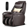 thumbnail image 1 of Costway Massage Chair Full Body SL Track Zero Gravity with  Pillow Reversible Footrest Heat Brown, 1 of 11