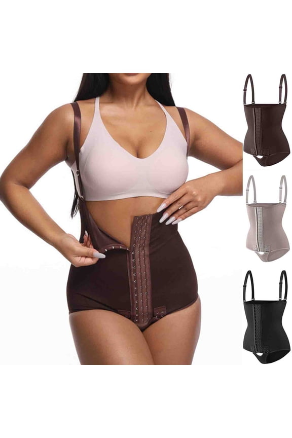 Full Body Shape Women's Corset With Abdomen And Body Abdomen And Waist Chest And Corset Shapewear Bodysuit Beige Xxxl