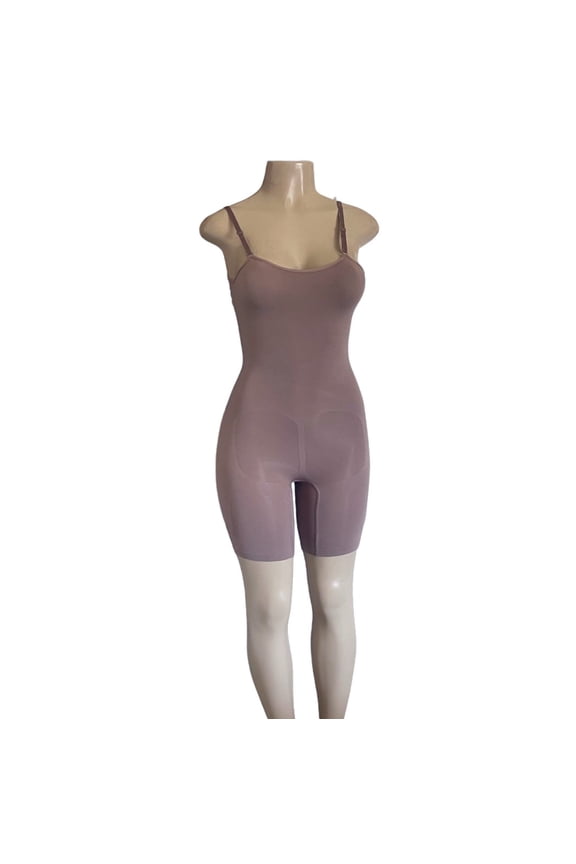 Full Body Shaper Women's Seamless Slimming Tummy Control Briefs Push Up Plus Size Shapewear PURPLE 5XL