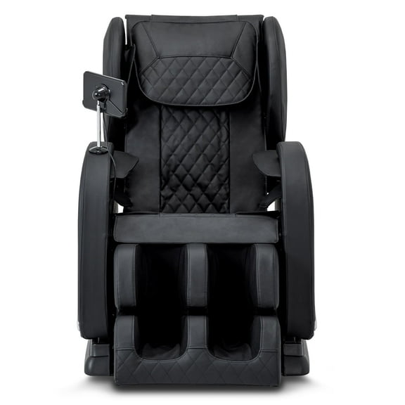 Full Body Shiatsu Massage Chair with Zero Gravity, Back Heat Therapy, Foot Rollers, Extendable Footrest, and Air Compression