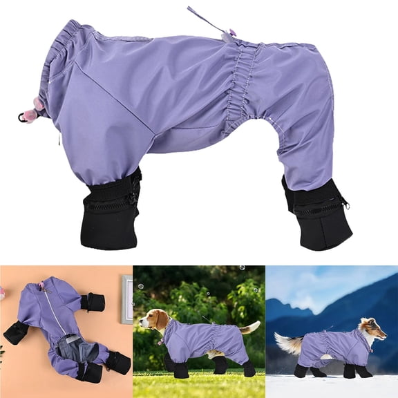 Full Body Suit For Dogs & Cats Shedding Dog Coat For Small To Medium Breeds All Weather Outdoor Pet Apparel