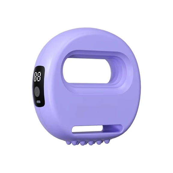 Full Body Vibration Plate  Cordless Waist & Abdominal Massager with Adjustable Speeds, Remote Control, Auto Shut-Off Timer, Portable Home Exercise & Relaxation Platform,purple