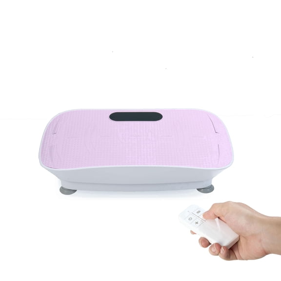 Unbranded Full Body Vibration Platform Fitness Machine, 10 Frequency Levels, Pink, 1 Count