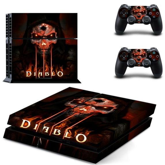 Full Body Vinyl Skin Stickers for PS4 Console and Controllers