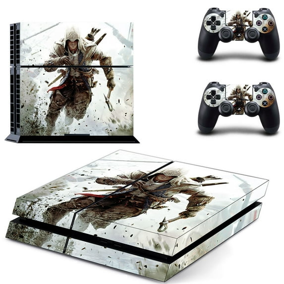 Full Body Vinyl Skin Stickers for PS4 Console and Controllers