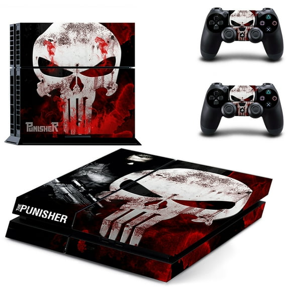 Full Body Vinyl Skin Stickers for PS4 Console and Controllers