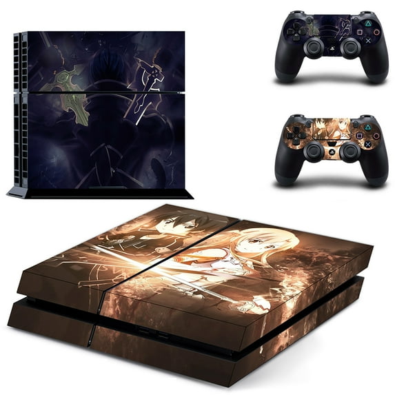 Full Body Vinyl Skin Stickers for PS4 Console and Controllers
